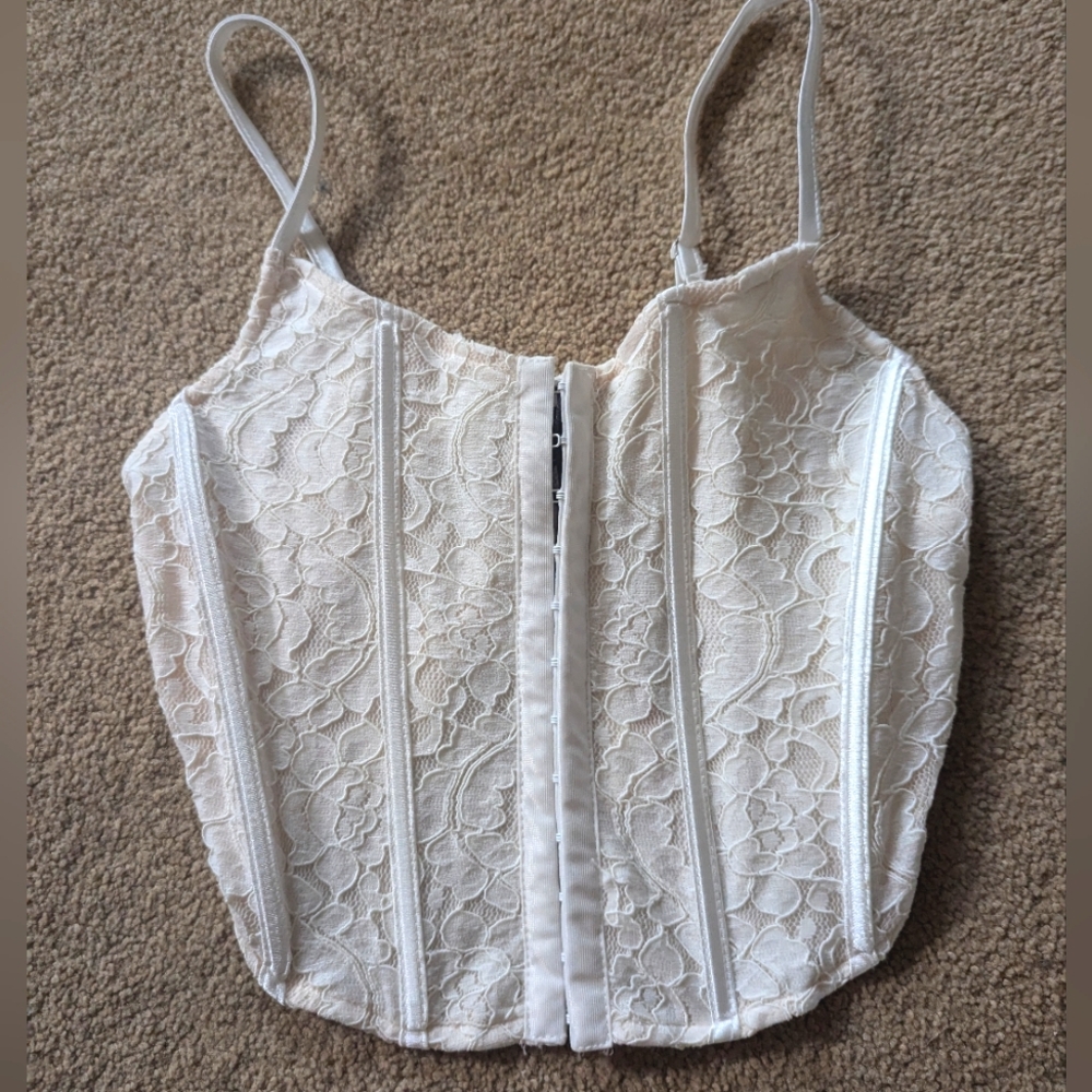Cider lace corset